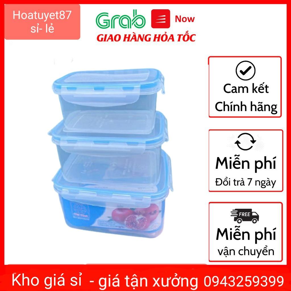 HỘP CHỮ NHẬT NHỰA ĐỰNG THỰC PHẨM CHỊU NHIỆT TỐT