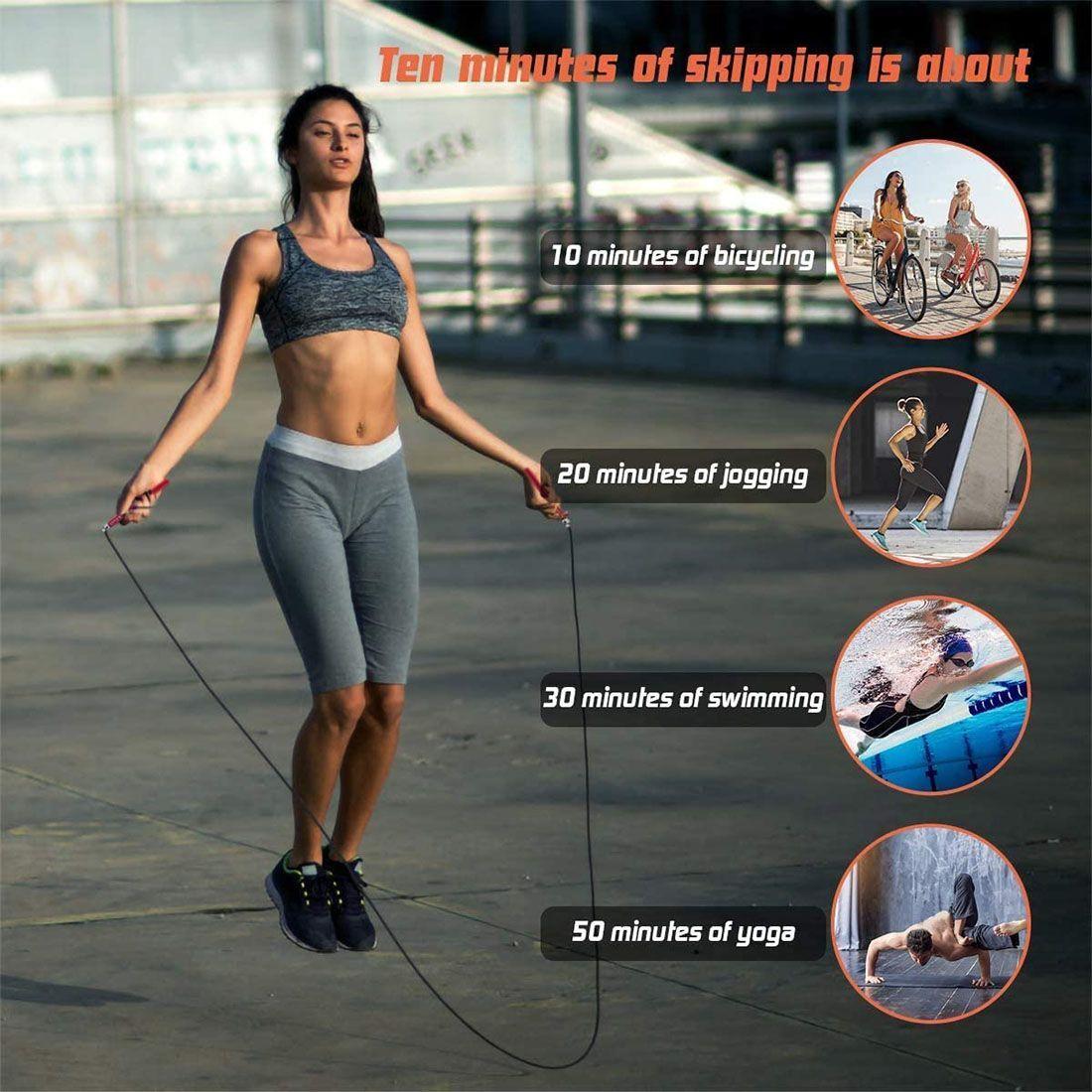 4 Mới MMA Nam Nữ Cơ Tập Thể Hình Có Thể Điều Chỉnh Tốc Độ Dây Nhảy