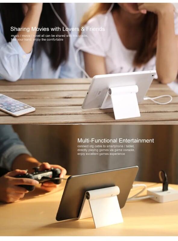 Ugreen UG30485LP115TK Màu Trắng Giá đỡ máy tính bảng để bàn - HÀNG CHÍNH HÃNG