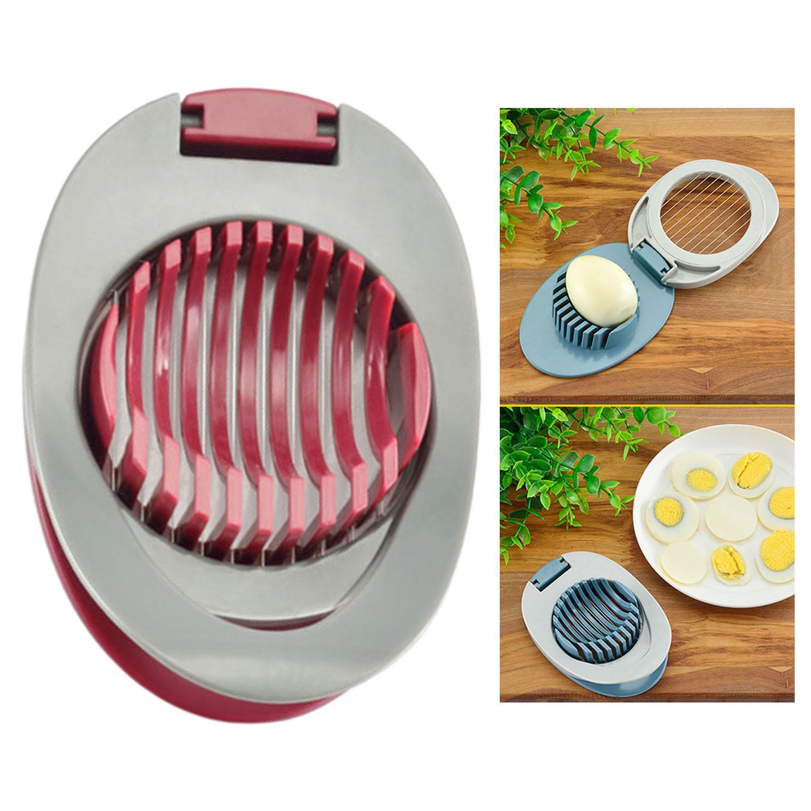 2Pcs Egg Slicer Egg Cutter for Boiled Eggs Mushroom Slicer Cutting Wires
