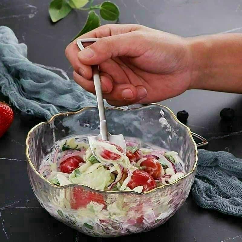 SÉT 4 THÌA HÌNH XẺNG INOX CAO CẤP