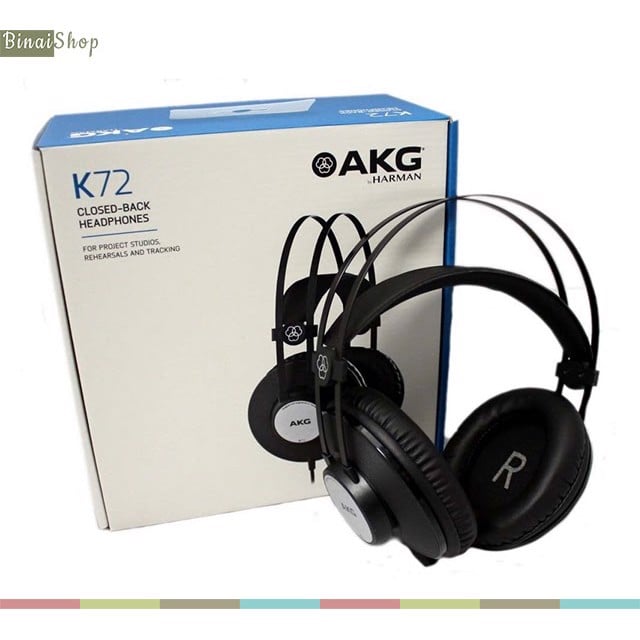 AKG K72 - Tai Nghe Kiểm Âm Chụp Tai - Hàng chính hãng