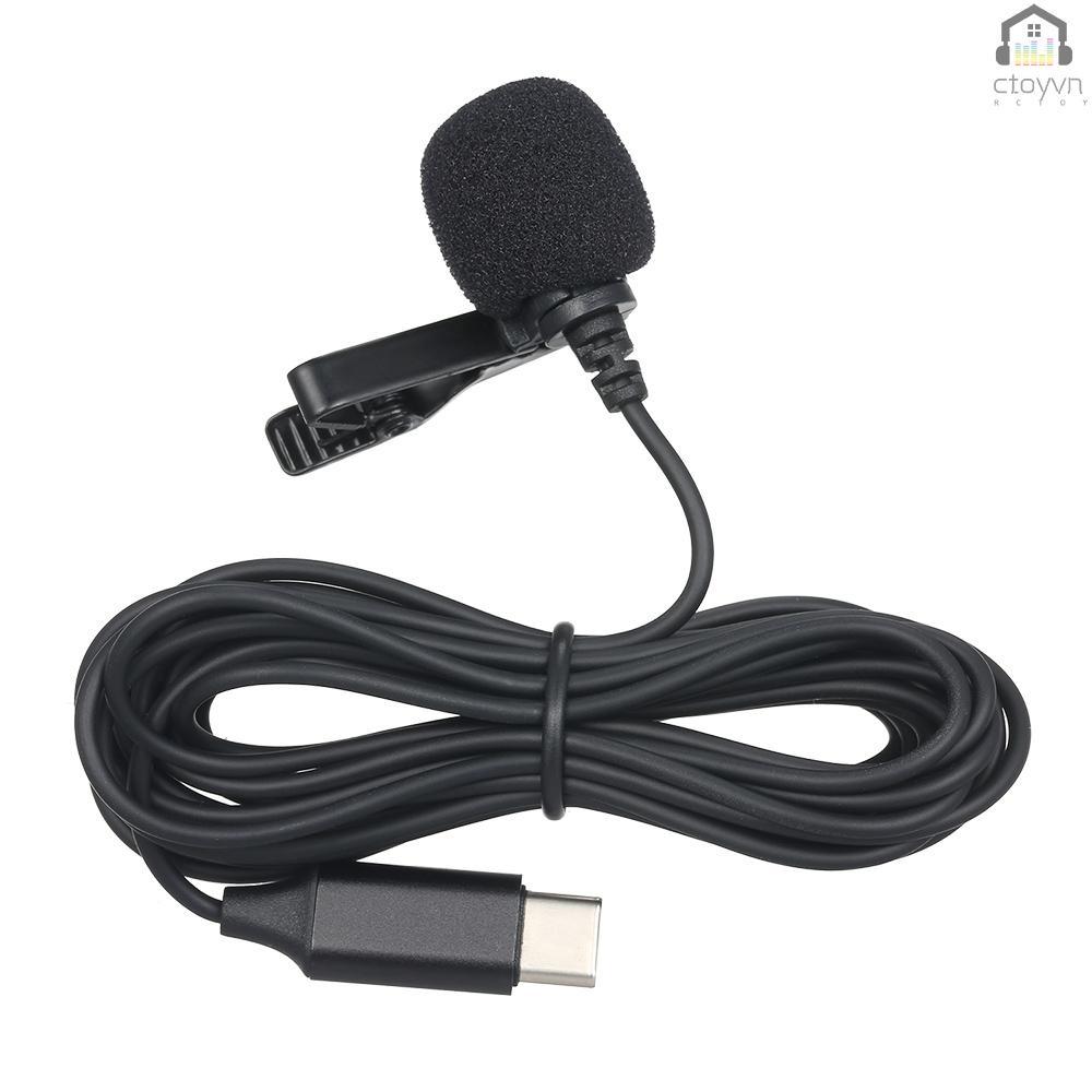 Micro kẹp áo không dây chống tiếng ồn 3.0m cho IOS Android/Windows