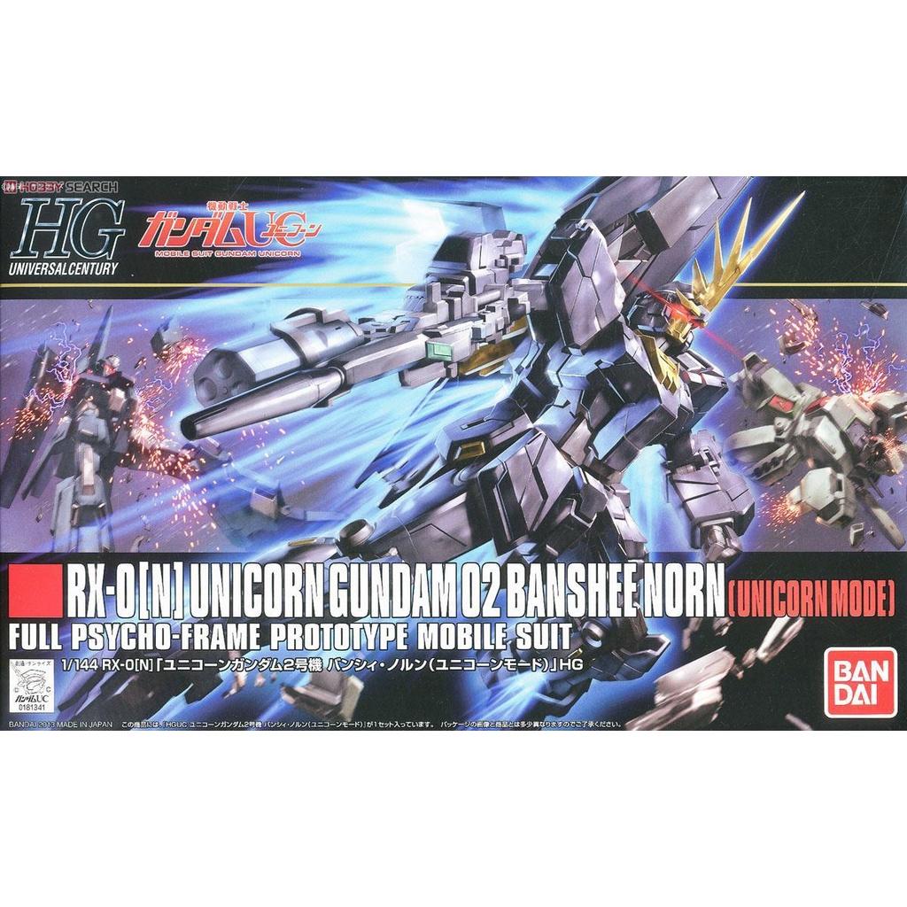 Bộ lắp ráp Gunpla 1/144 HGUC UNICORN GUNDAM 2 BANSHEE NORN (UNICORN MODE)