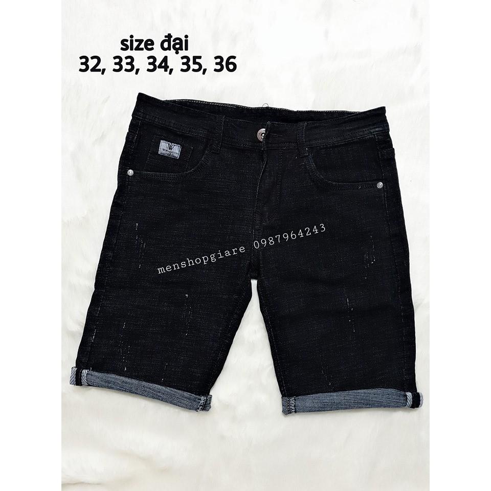 QUẦN SHORT JEAN NAM CO GIÃN SIZE ĐẠI