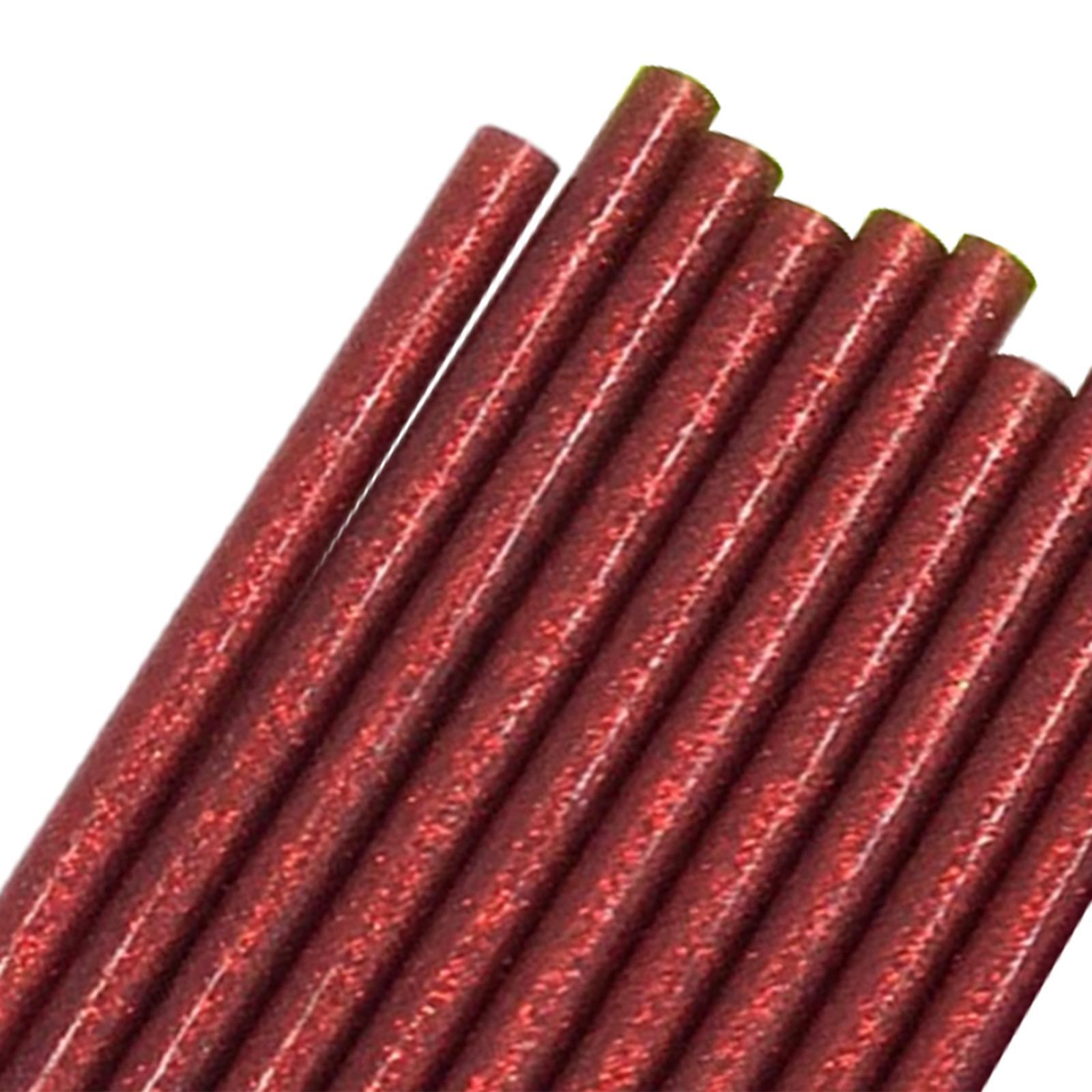 10x Colored Hot Melt Glue Sticks Color Hot Glue Sticks Glue Sticks for Cards DIY Sealing Holiday Craft