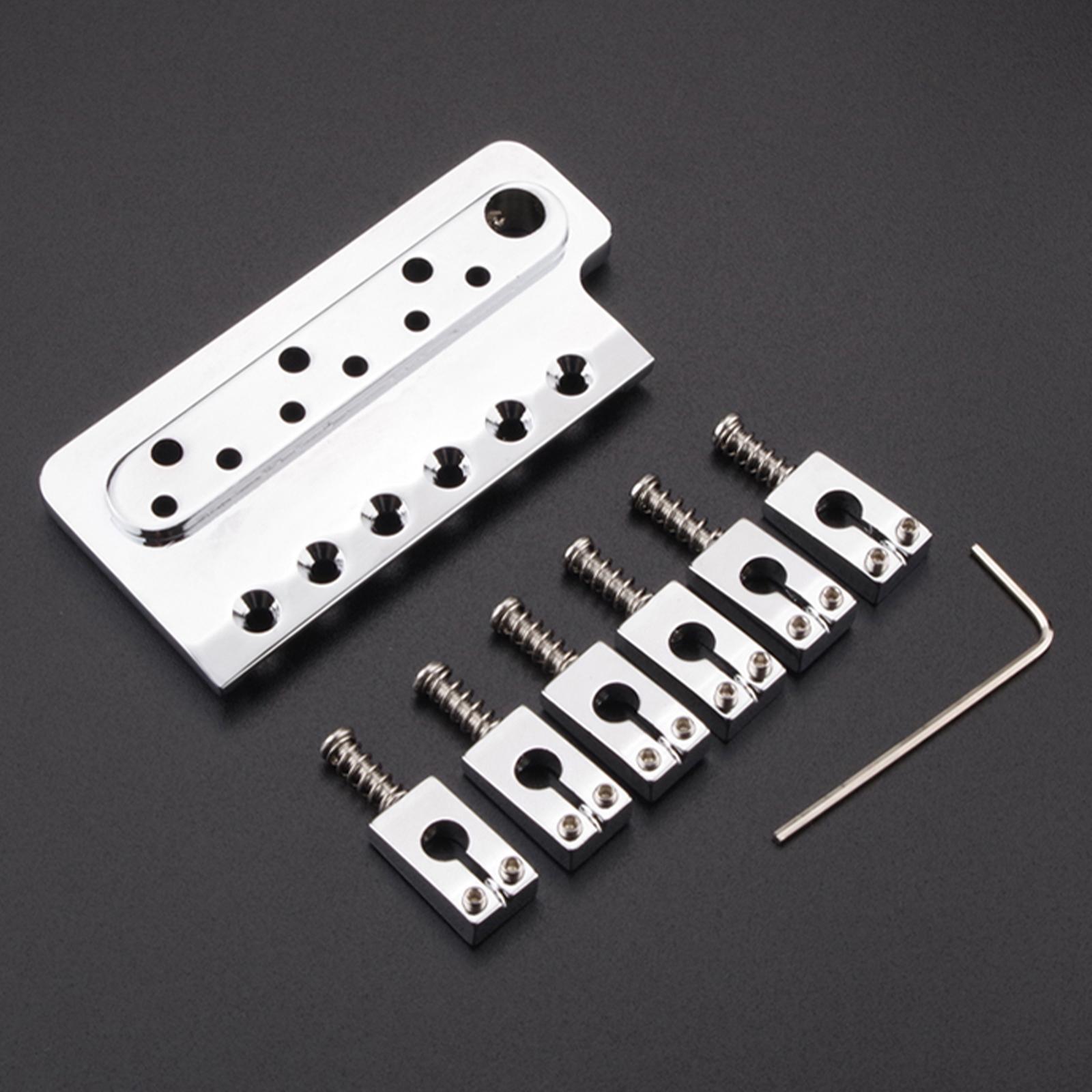 Professional Guitar Bridge Plate with Wrench Accessories for Electric Guitar