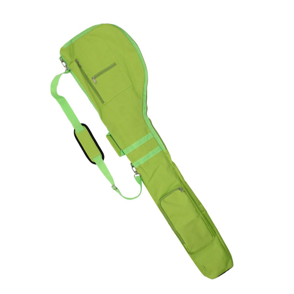 Golf Training Practice Pouch Bag Golf Travel Case Carry Protector for Golf Club Cover With Handle and Strap