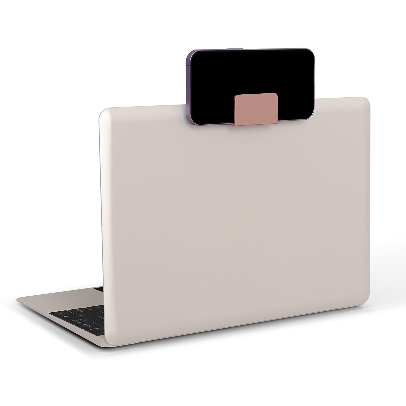 Laptop Phone Holder Dual Machines with Screen Computer Monitor Mount