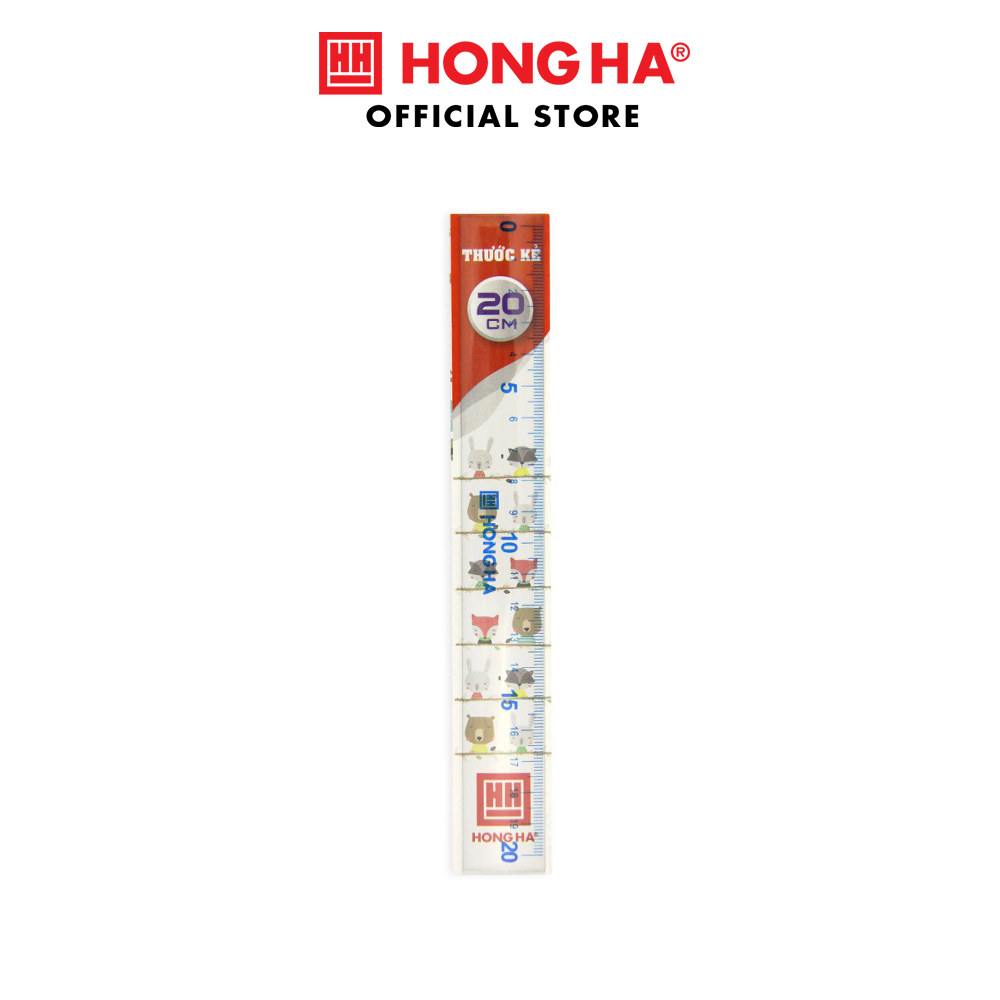 Thước kẻ 20cm Hồng Hà - 3385