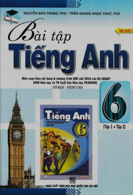 Sách - Bài tập Tiếng Anh 6 - Cơ bản và nâng cao