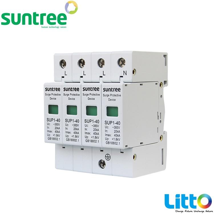 CHỐNG SÉT AC SUNTREE 4P 20KVA 385VAC, 420VAC ( AC SURGE PROTECTOR ) - HÀNG CHÍNH HÃNG SUNTREE