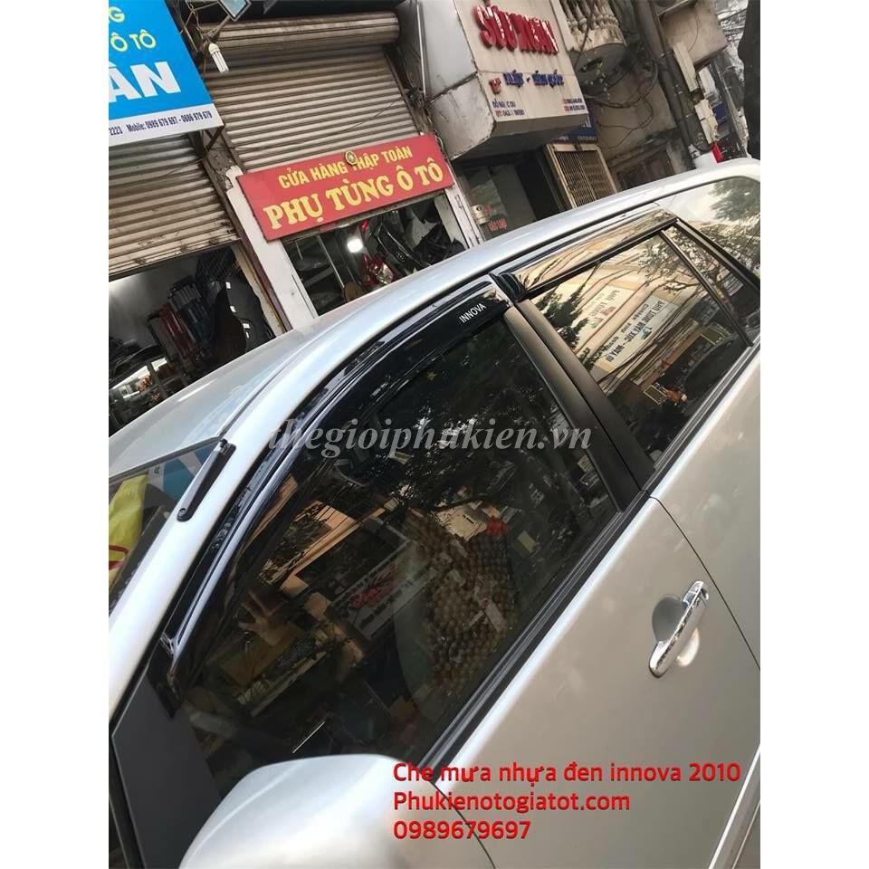 Bộ vè che mưa ABS Toyota Innova 2017-2019 cao cấp