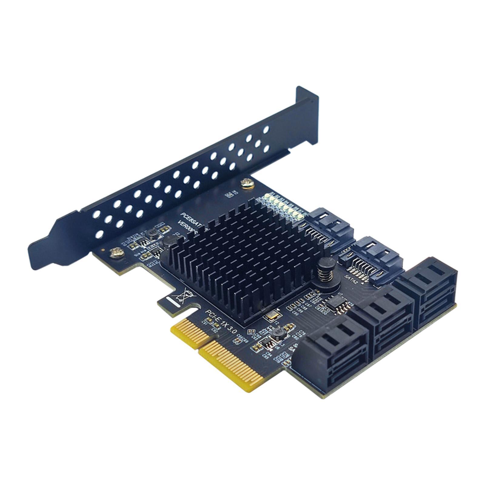 SATA3.0 Expansion Card Replacement Accessory PCB 4x 8x 16x Interface for SSD