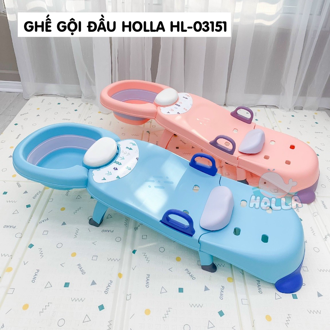 Ghế gội đầu cho bé Holla 03151 - Hàng chính hãng