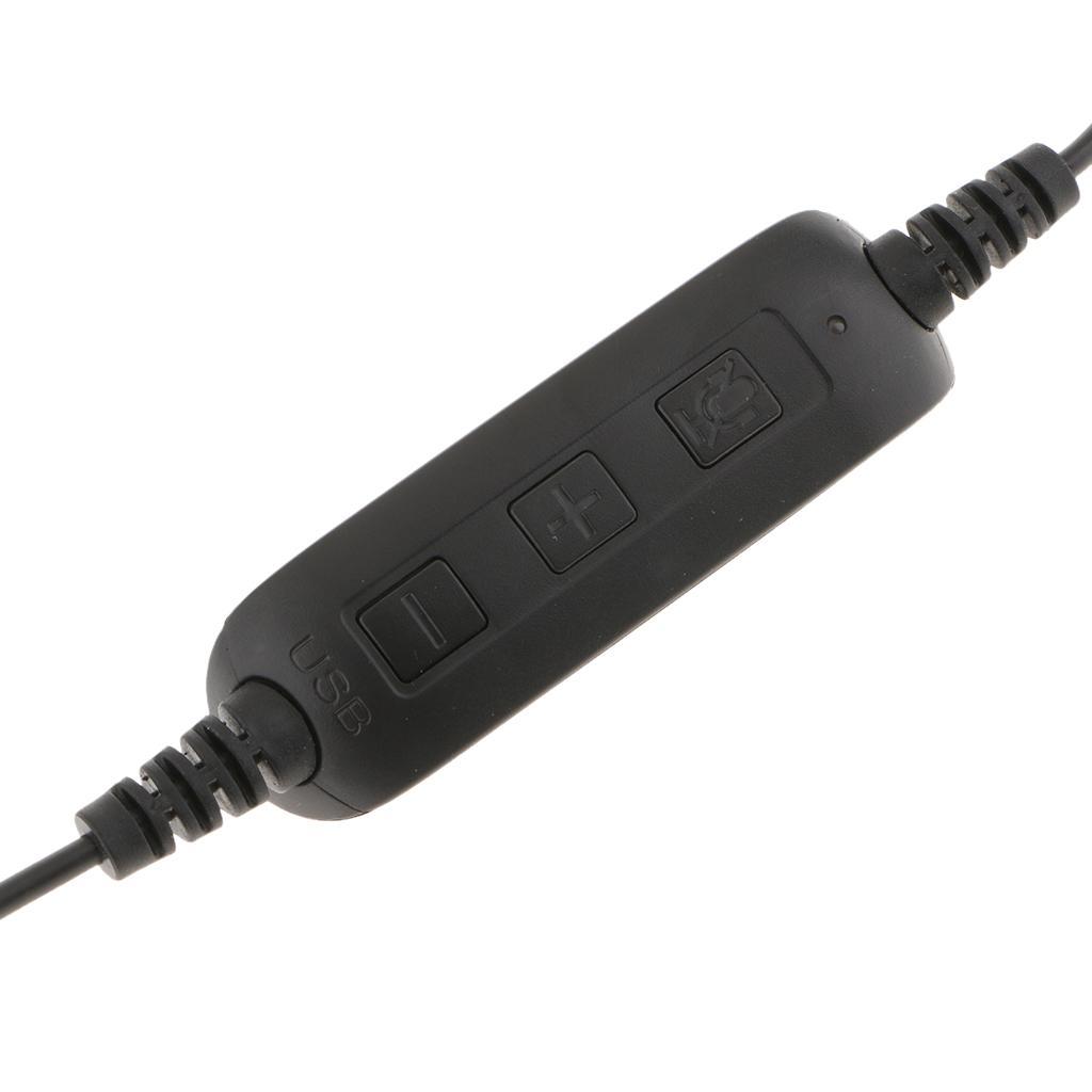 USB Call Center Telephone Headphone with Noise Cancelling Monaural Headset