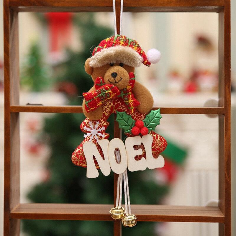 Phụ kiện búp bê hình ông già Noel và người tuyết chuyên dụng cho trang trí cây thông Noel