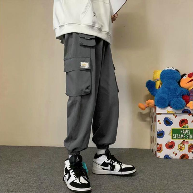 Quần Dài Thể Thao Phối Nhiều Túi Thời Trang 2 Màu  Cho Nam