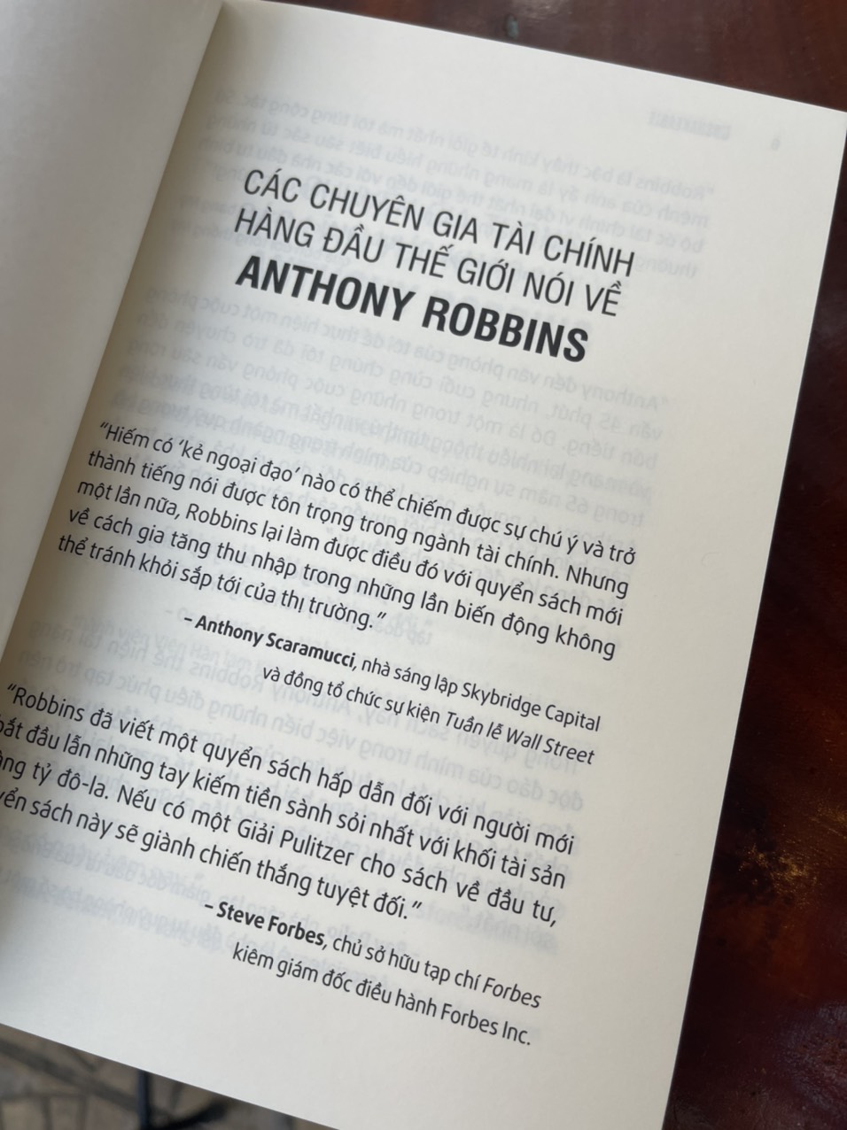  (#1 New Yorrk Times Bestseller) ĐẦU TƯ THÔNG MINH - Anthony Robbins - First New – bìa mềm