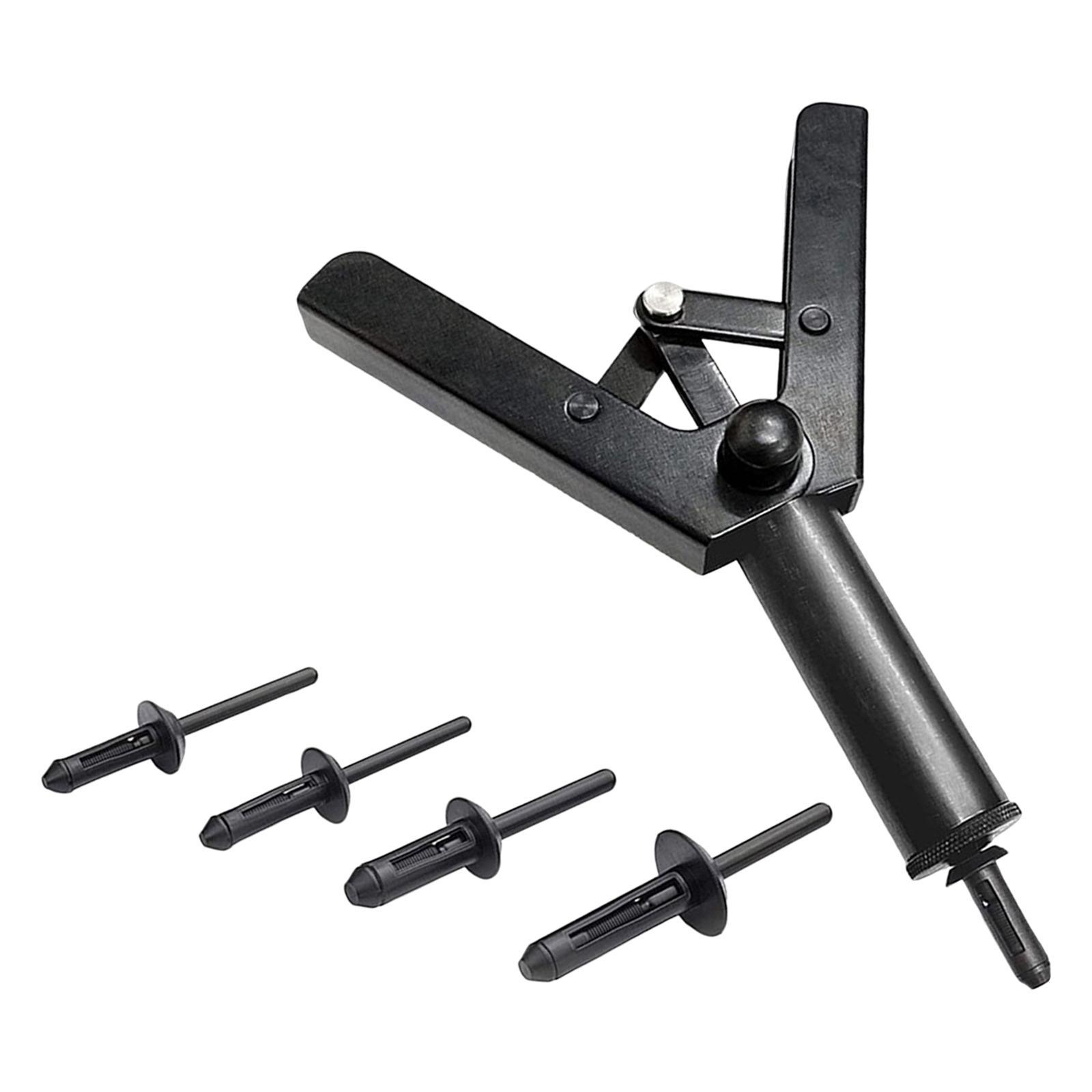 Pp Rivet Clip with Rivet Machine Puller 4 Popular Sizes Replacement Kit