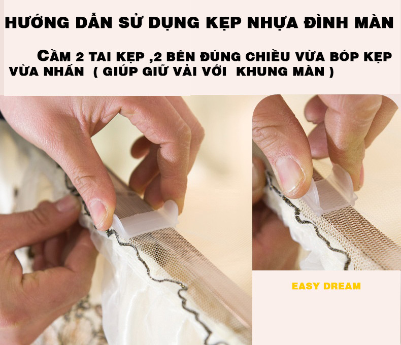 Màn ( mùng ) khung  không khoan tường  chống muỗi , chống côn trùng khung inox cao cấp không gỉ