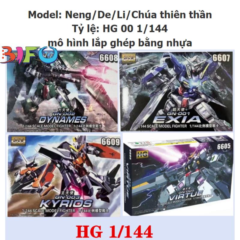 Đồ chơi mô hình lắp ráp xếp hình Gundam Gunpla HG Angel De Angel Power Angel Lord Angel 1/144