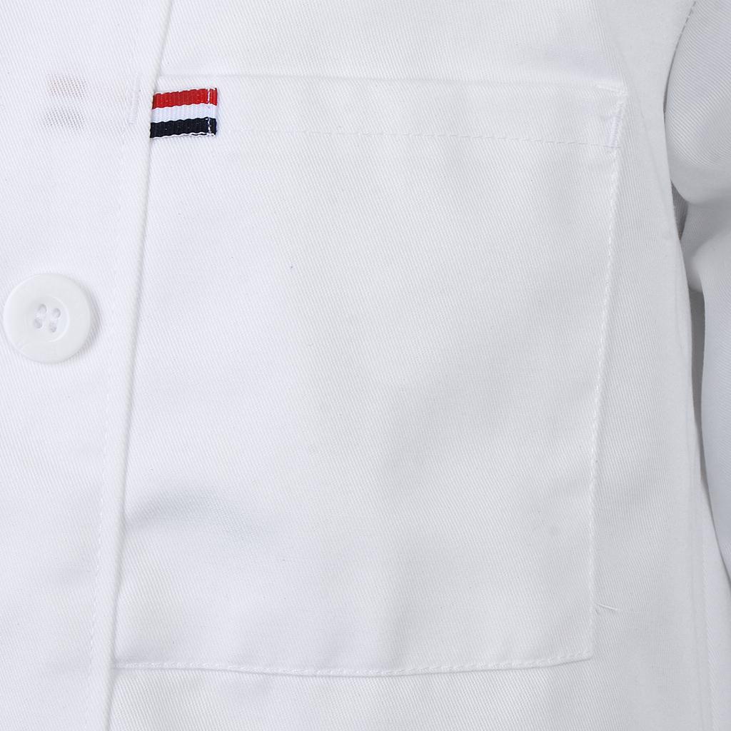 Women Men’s Chef Jacket Kitchen Uniform Food Service Waiters' Work Clothes