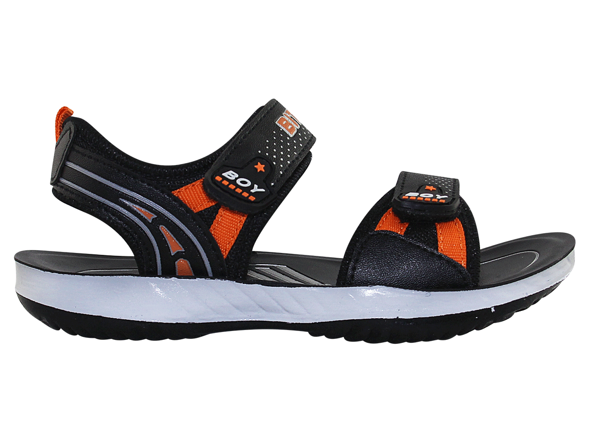 Sandal đế bằng bé trai Bita's SEN.58 (Đen + Navy + Xám)