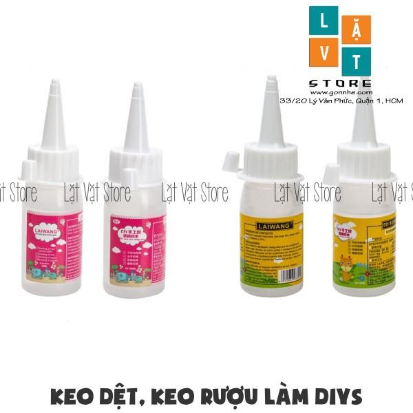 Keo dệt, keo dán vải làm đồ thủ công, diy, không làm hư bề mặt vải