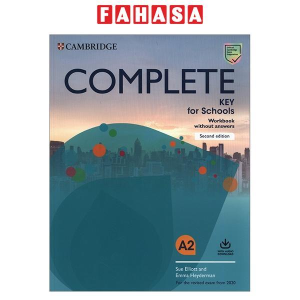 Sách ngoại văn: Sách Luyện Các Kỹ Năng &amp; Luyện Thi Tiếng Anh Complete Key For Schools 2nd Edition