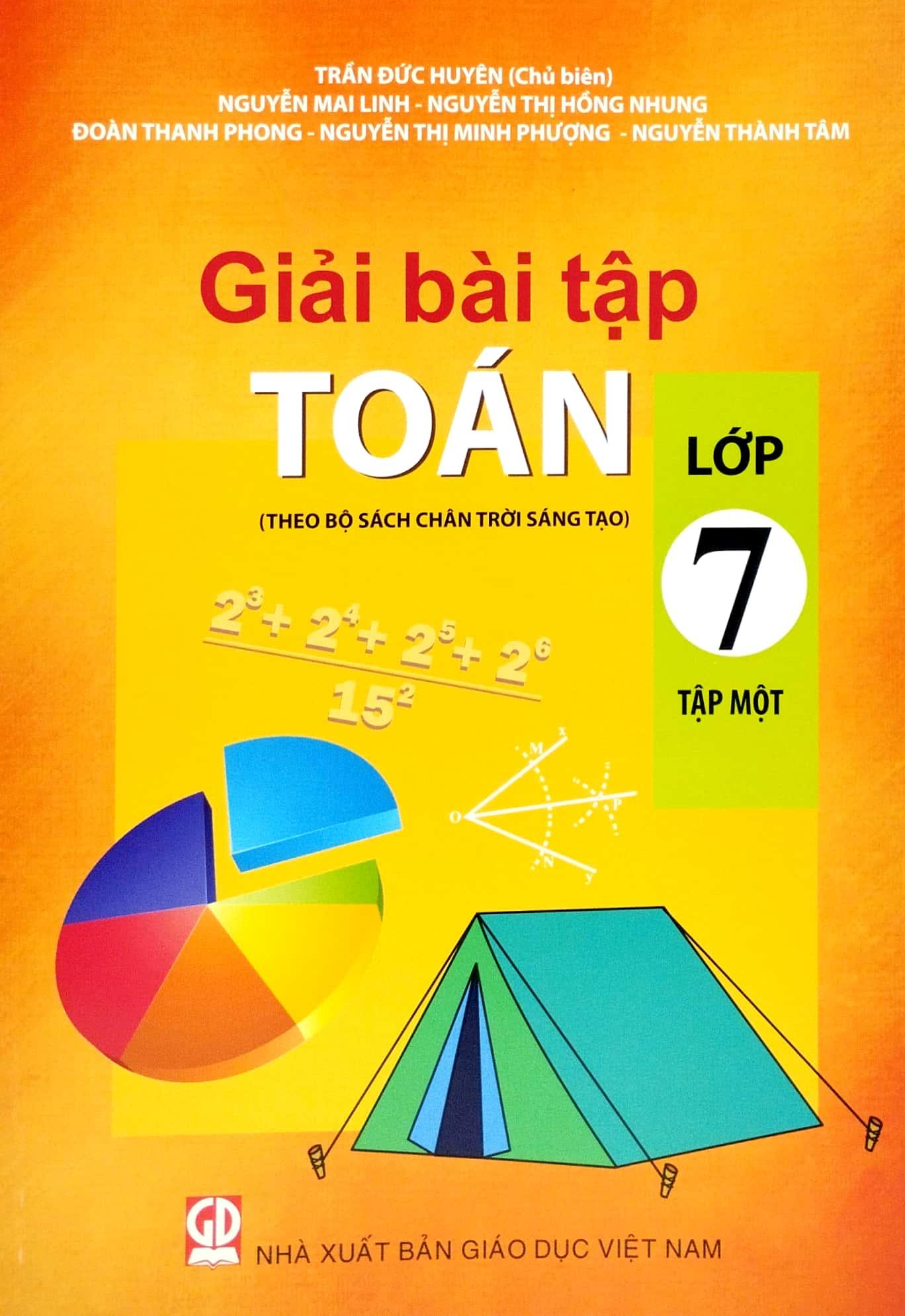 Giải Bài Tập Toán Lớp 7 - Tập 1 (Theo Bộ Sách Chân Trời Sáng Tạo)