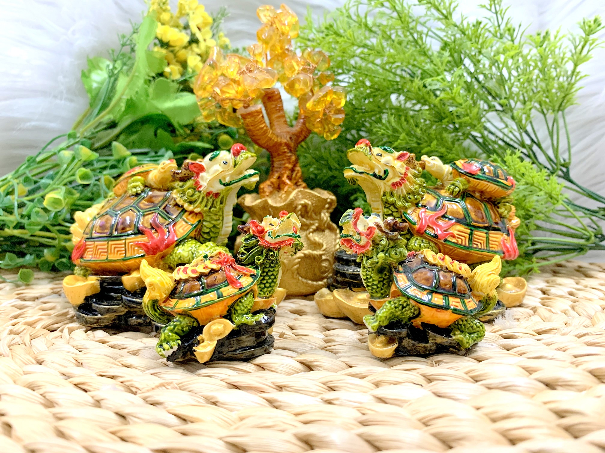 Rùa Đầu Rồng  Tài Lộc Thịnh Phát Tứ Linh Ngũ Hành