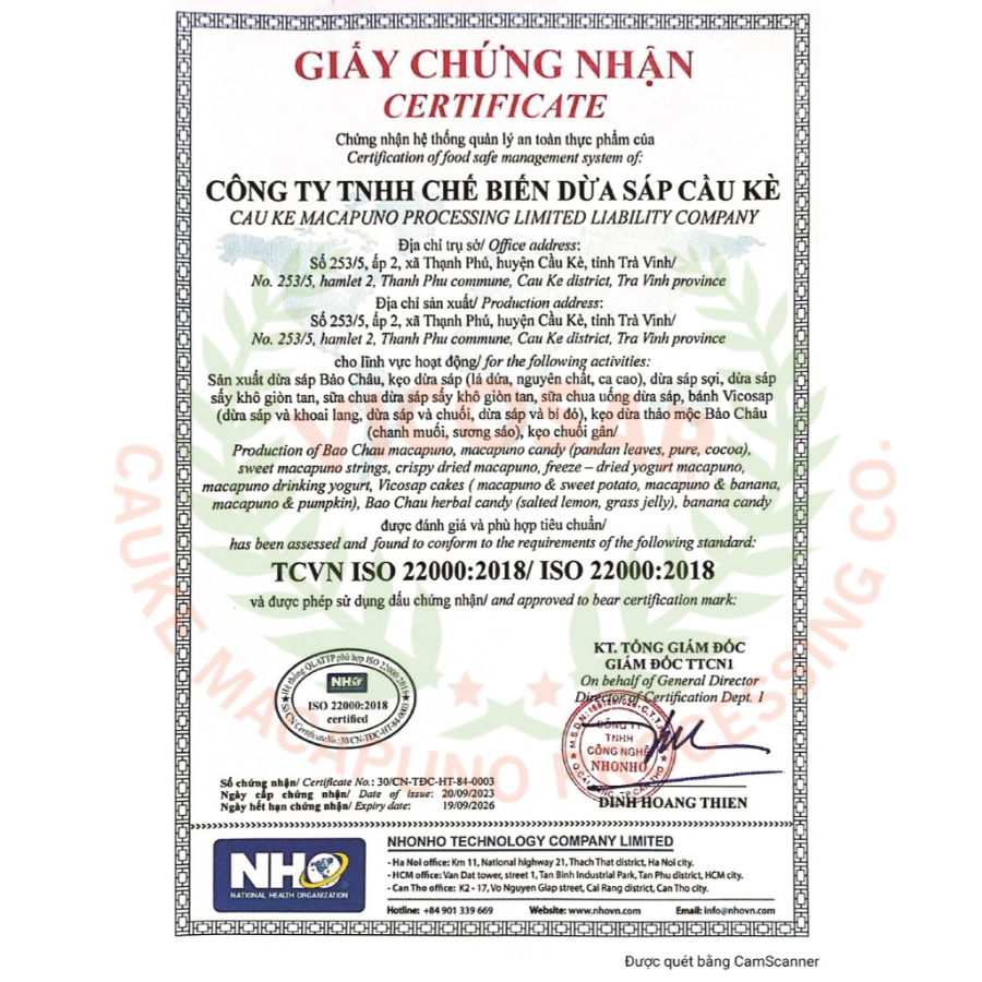 Sữa chua sấy thăng hoa VICOSAP làm từ dừa sáp it đường đồ ăn vặt healthy đặc sản Trà Vinh
