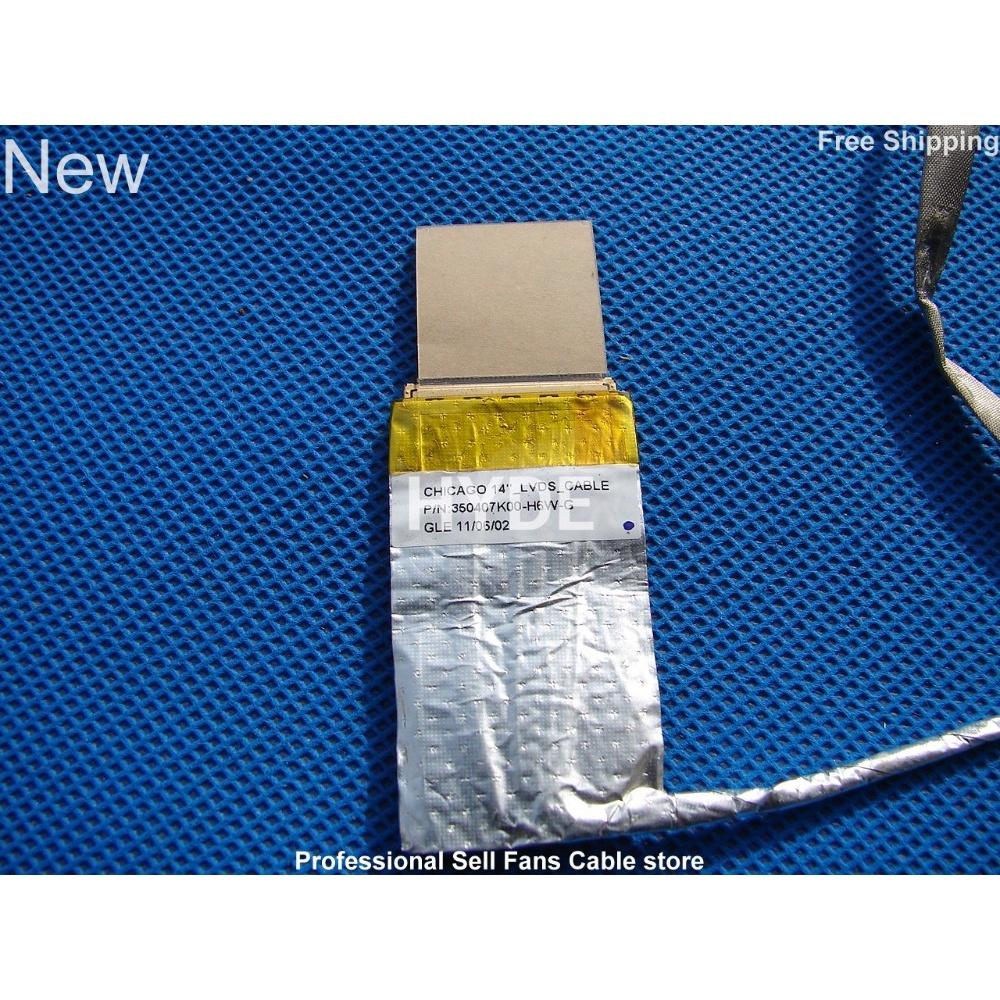 NEW Chicago 14 lcd 350407K00-H6W-G LCD LVDS CABLE FOR HP CQ43 430 431 435 436 LCD LVDS CABLE