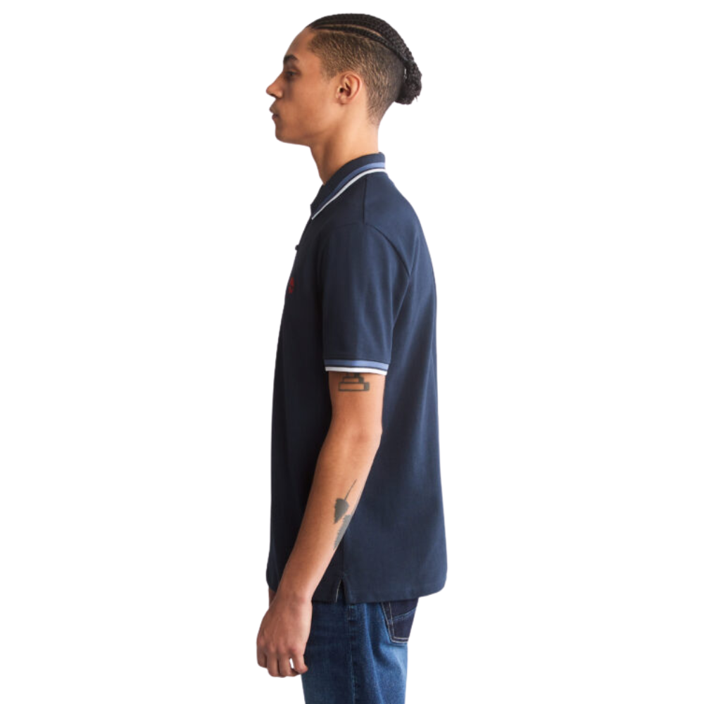 Timberland Áo Thun Polo Nam Millers River Tipped Pique Polo Slim TB0A62SH