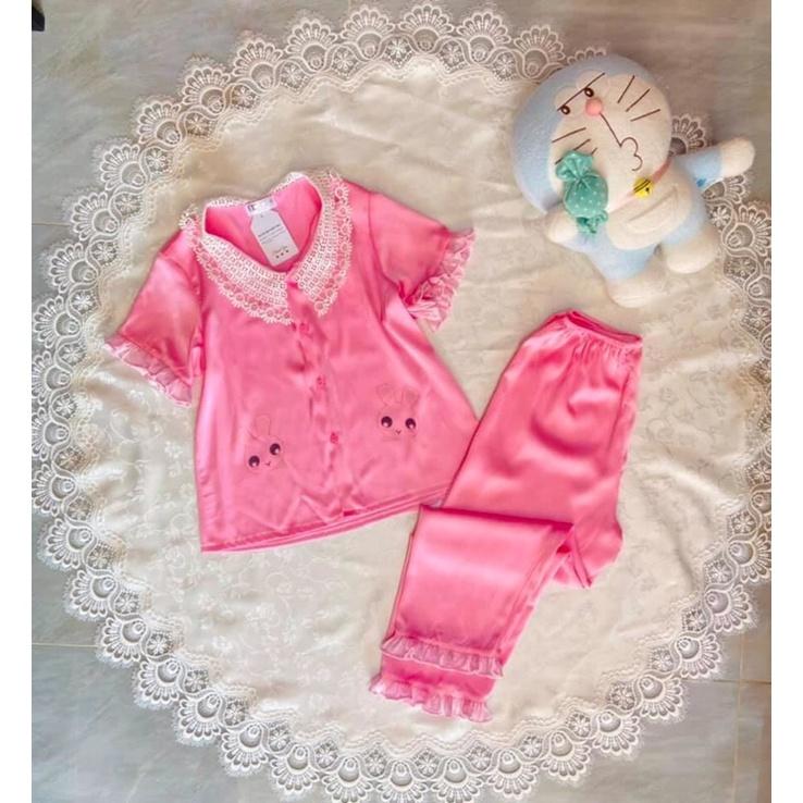 Bộ pijama latin ngắn in cho bé từ 22-25 kí