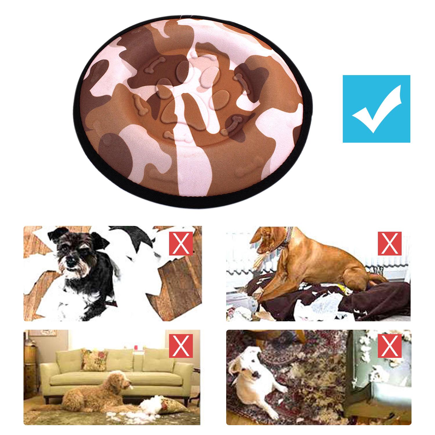 Đĩa bay đồ chơi cho chó đồ chơi tương tác huấn luyện tập thể dục cho vật nuôi