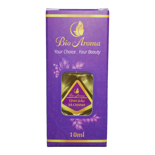 Tinh dầu treo xe ô tô, tủ áo sả chanh | Bio Aroma 10ml