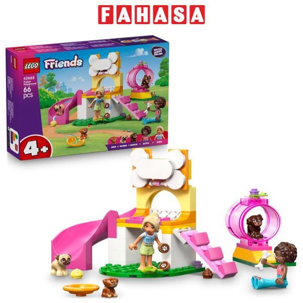Đồ Chơi Lắp Ráp Khu Vui Chơi Cún Con - Lego Friends 42665 (66 Mảnh Ghép)