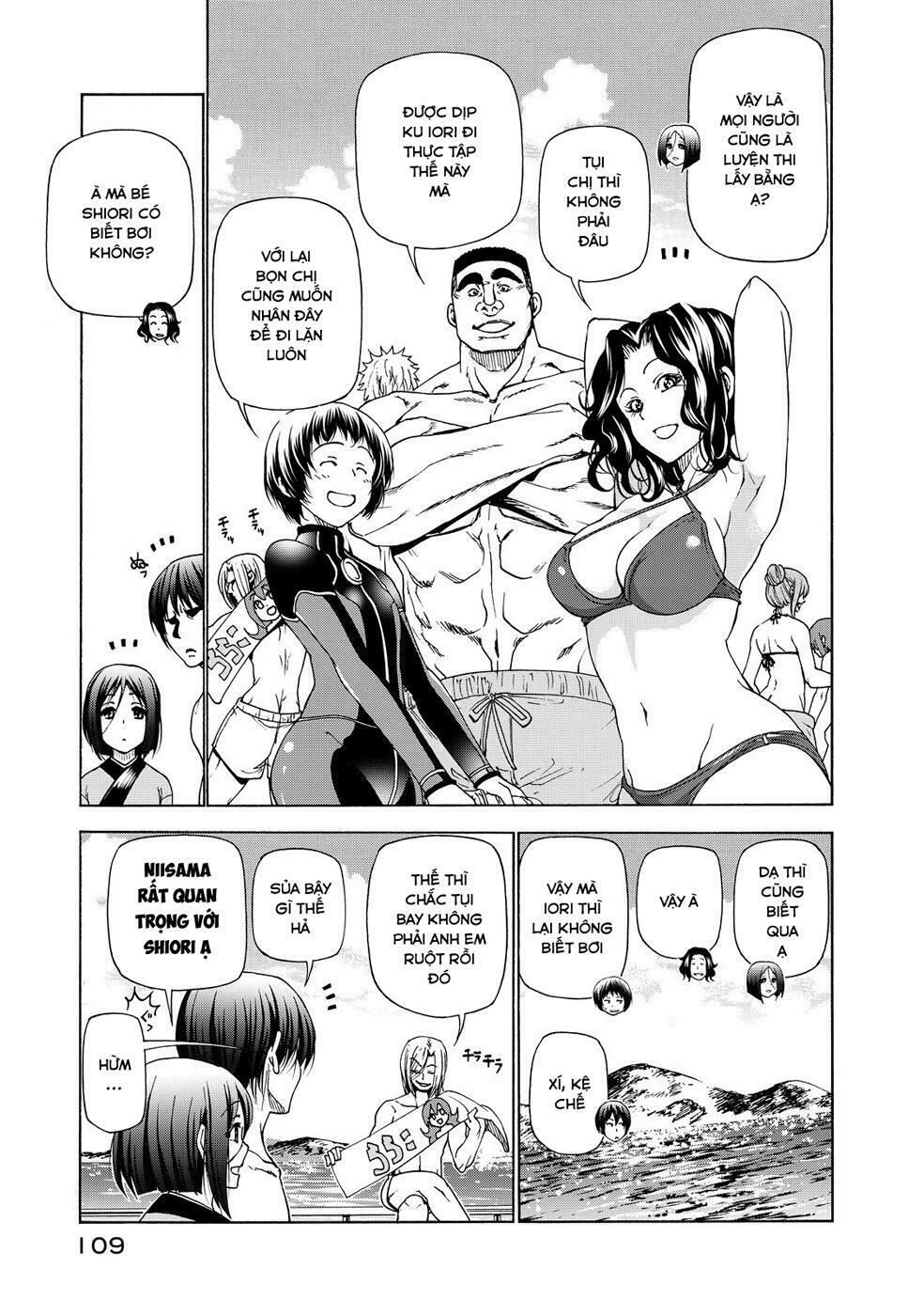 cô gái thích lặn - grand blue chapter 28 19