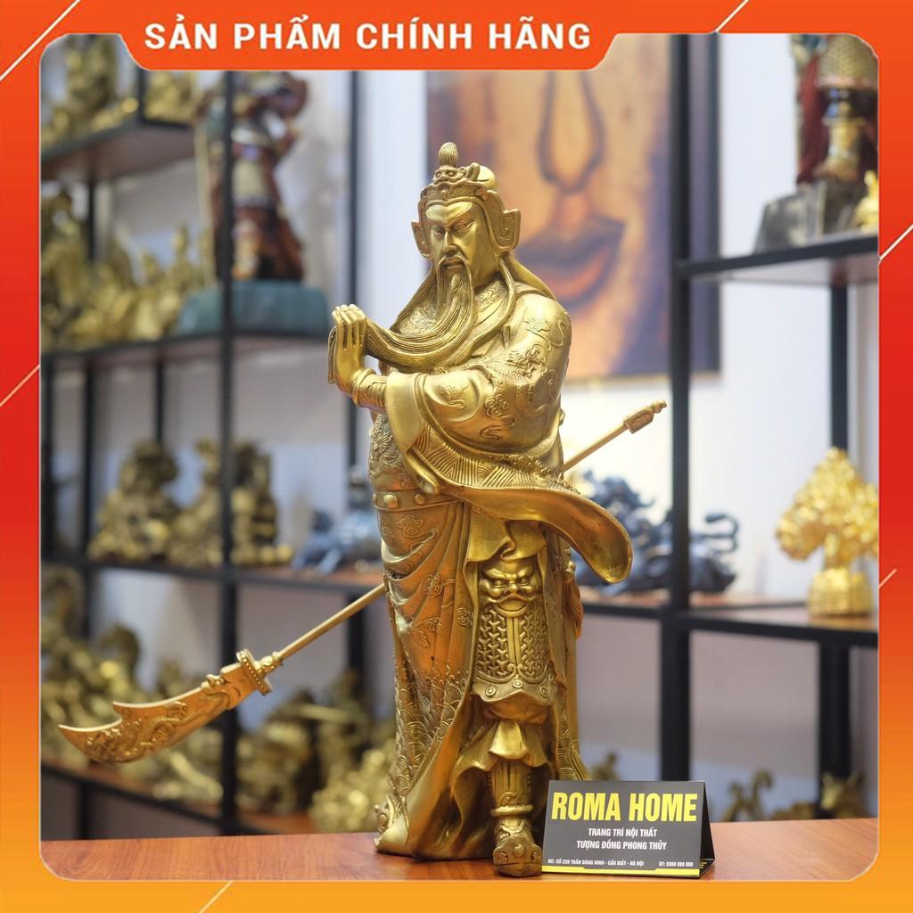 Tượng Quan Công Dáng Đứng Bằng Đồng, Tượng Quan Vân Trường Bằng Đồng