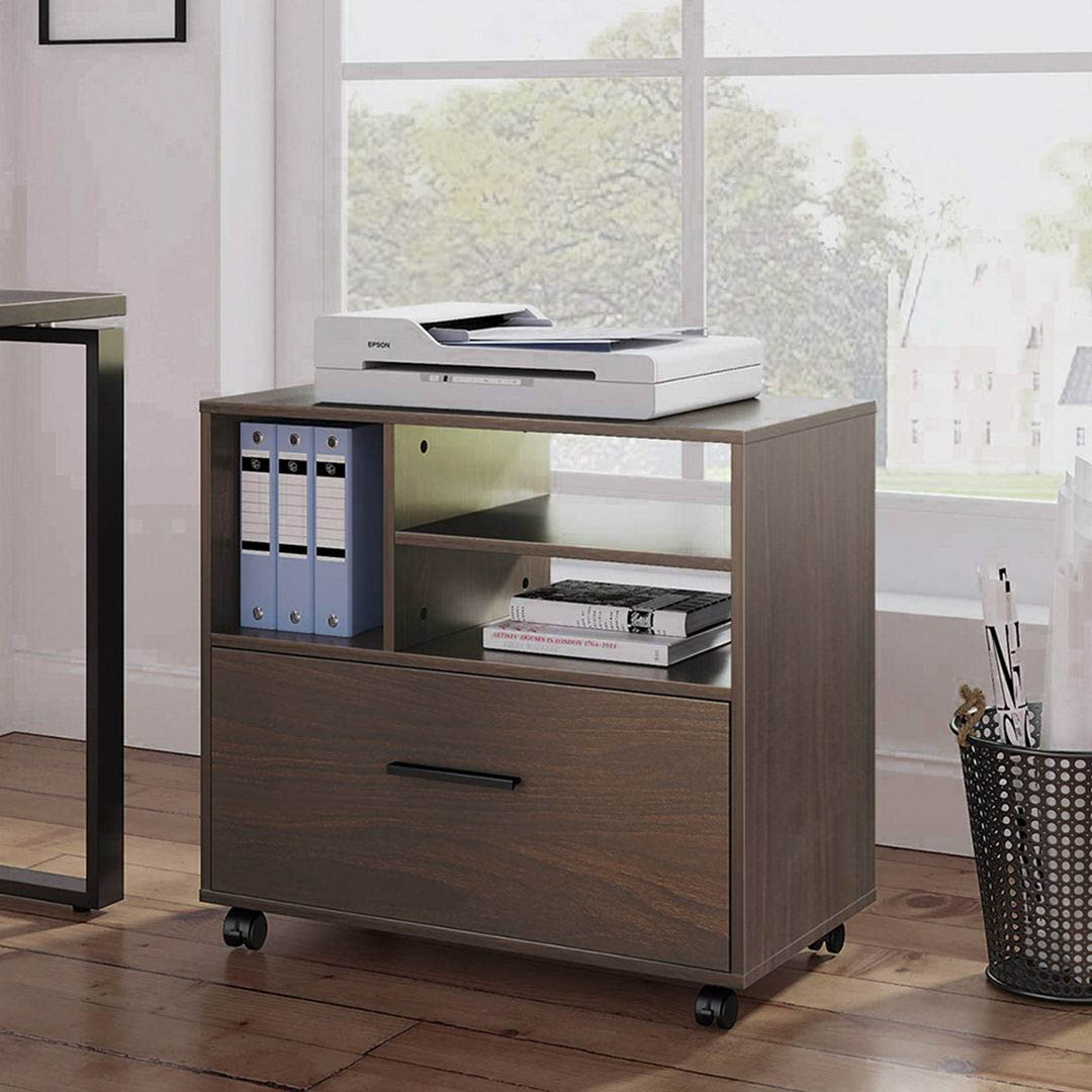 Kệ để máy in gỗ hiện đại SMLIFE Prisren