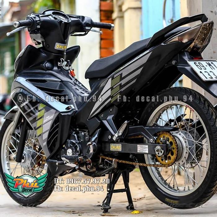 TEm rời Exciter 2011-2014 RC xám đen