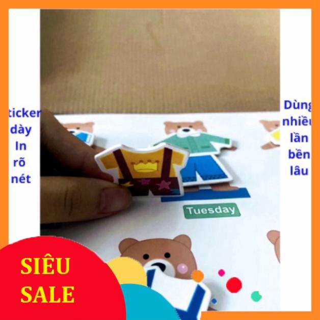 Đồ chơi giáo dục sớm cho bé sách bóc dán Bc53