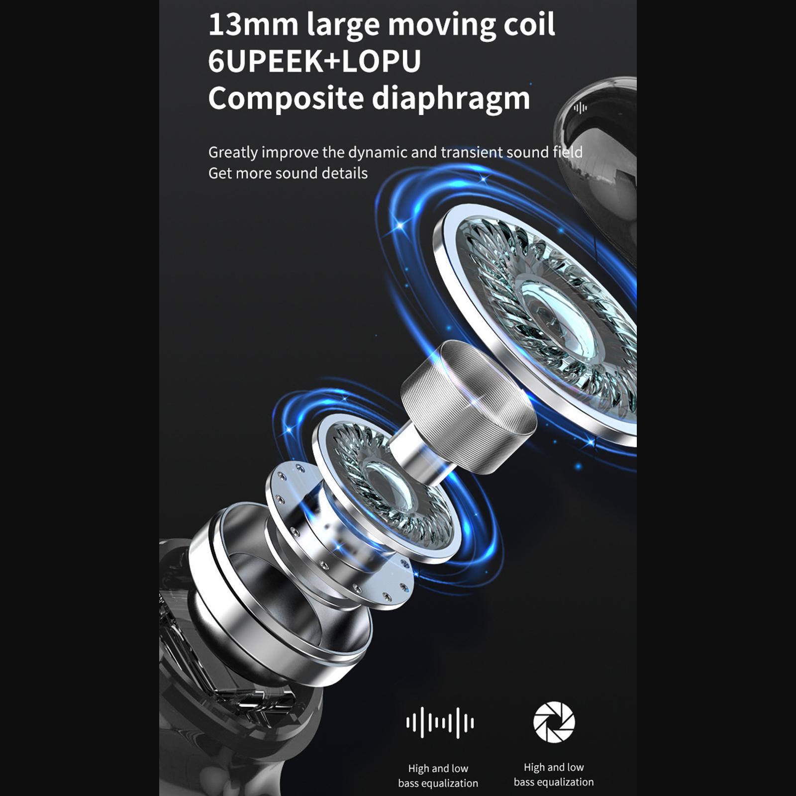 Headphones with Microphone Headset for Sport Lightweight with Charging