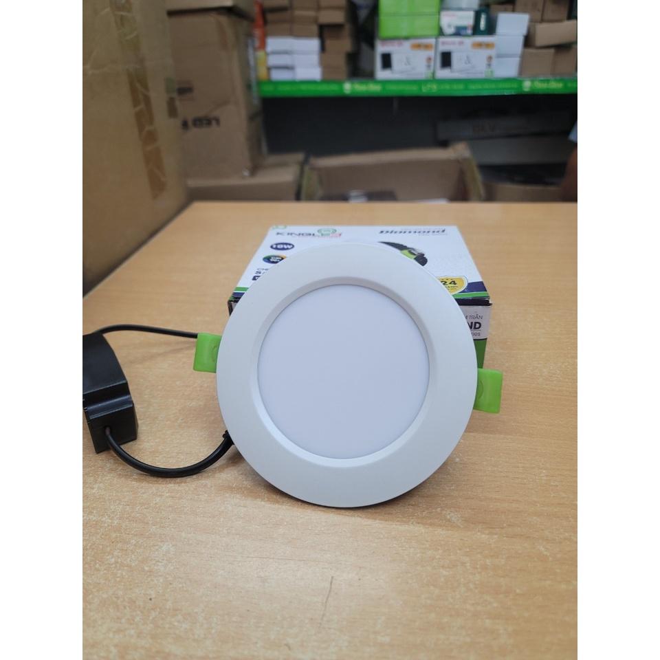 Đèn led âm trần ĐƠN SẮC, ĐỔI MÀU Kingled công suất , 8w, 10w 15w - BẢO HÀNH 2 NĂM