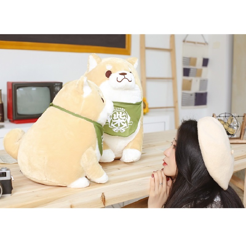 Gấu bông chó Shiba Inu dễ thương BiBi - Đồ chơi dễ thương - Thú bông sang trọng