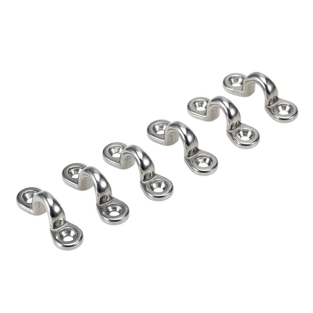 6 cái Kayak Pad Eyes bằng thép không gỉ dùng để buộc xuống boong thuyền