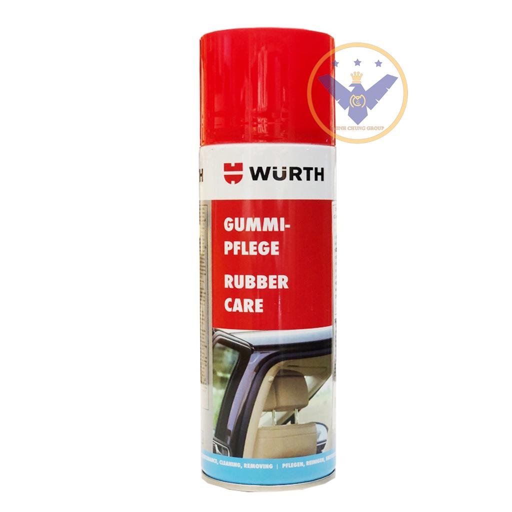 Chai xịt bảo dưỡng ron cao su Wurth Rubber Care 300ml