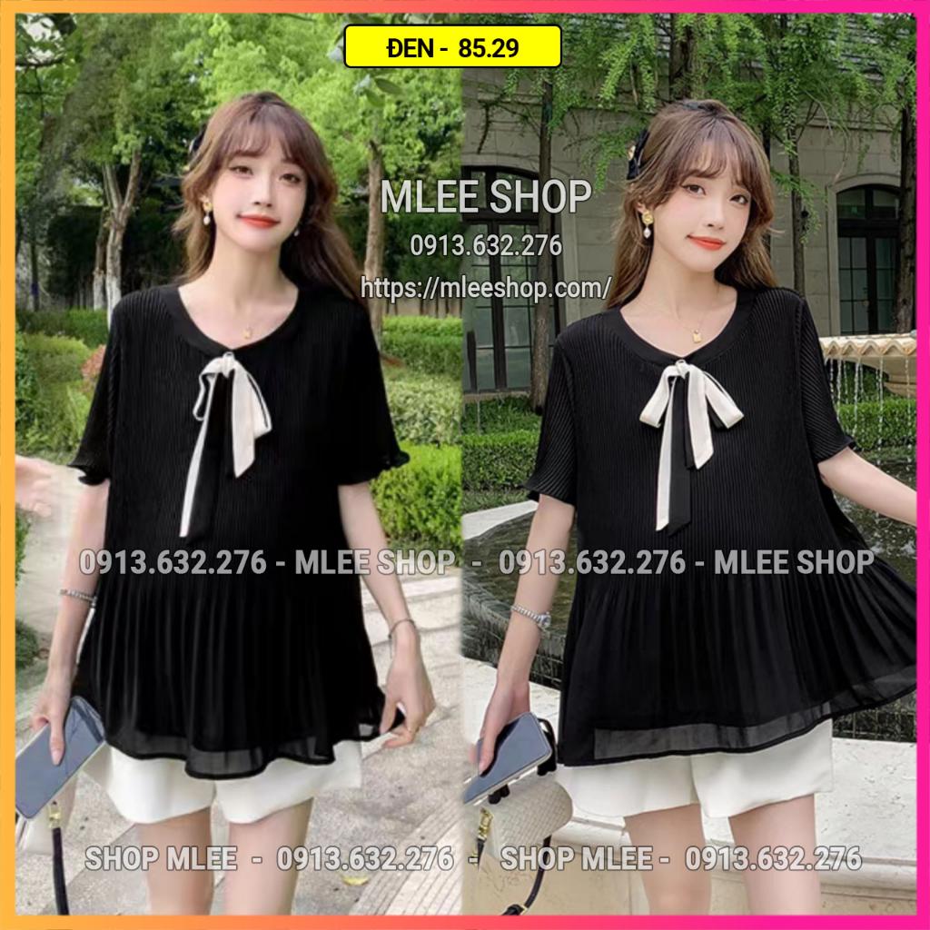 Áo bầu xinh hàn quốc, áo babydoll bầu đẹp, MLEE SHOP